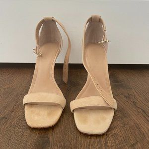 Reformation Nude Kelly Sandal